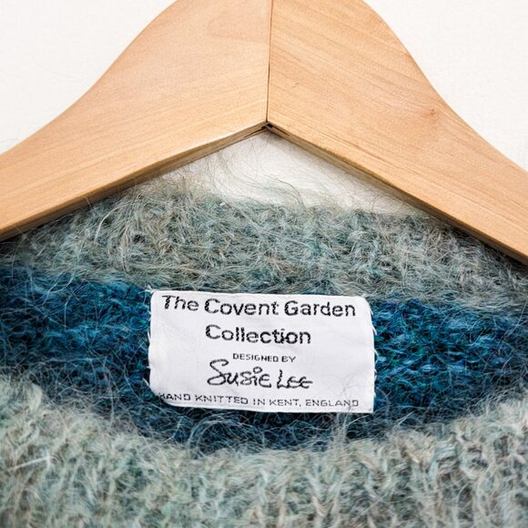 Vintage Susie Lee The Covent Garden Collection Hand Knit Bobble Mohair Sweater - Picture 10 of 10